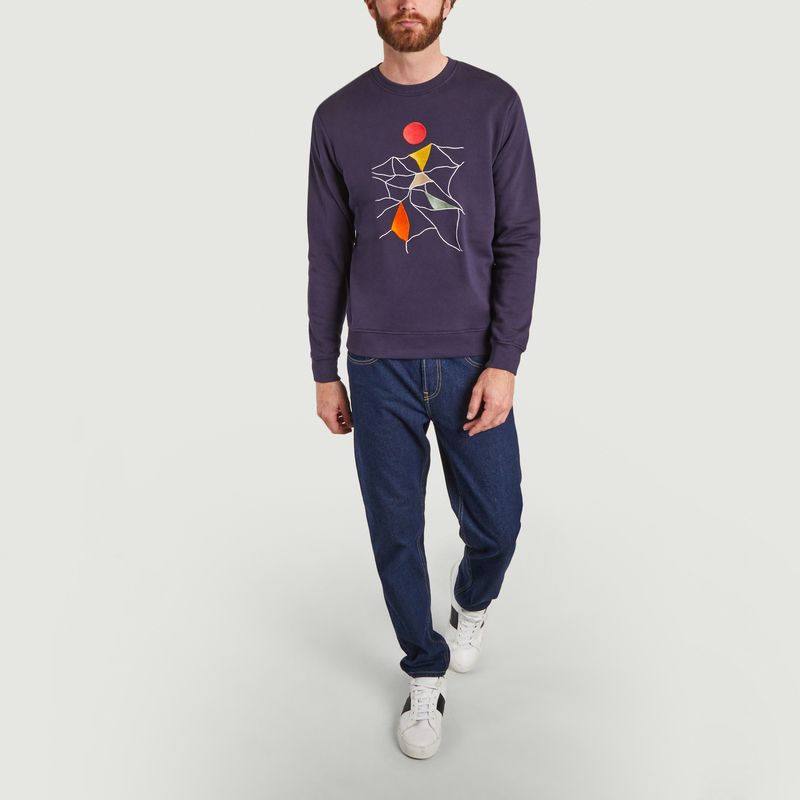 Olow x Alessandra Weber embroidered sweatshirt - Olow