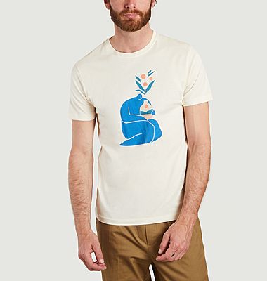 T-shirt imprimé Cuddle Olow x Miles Tewson