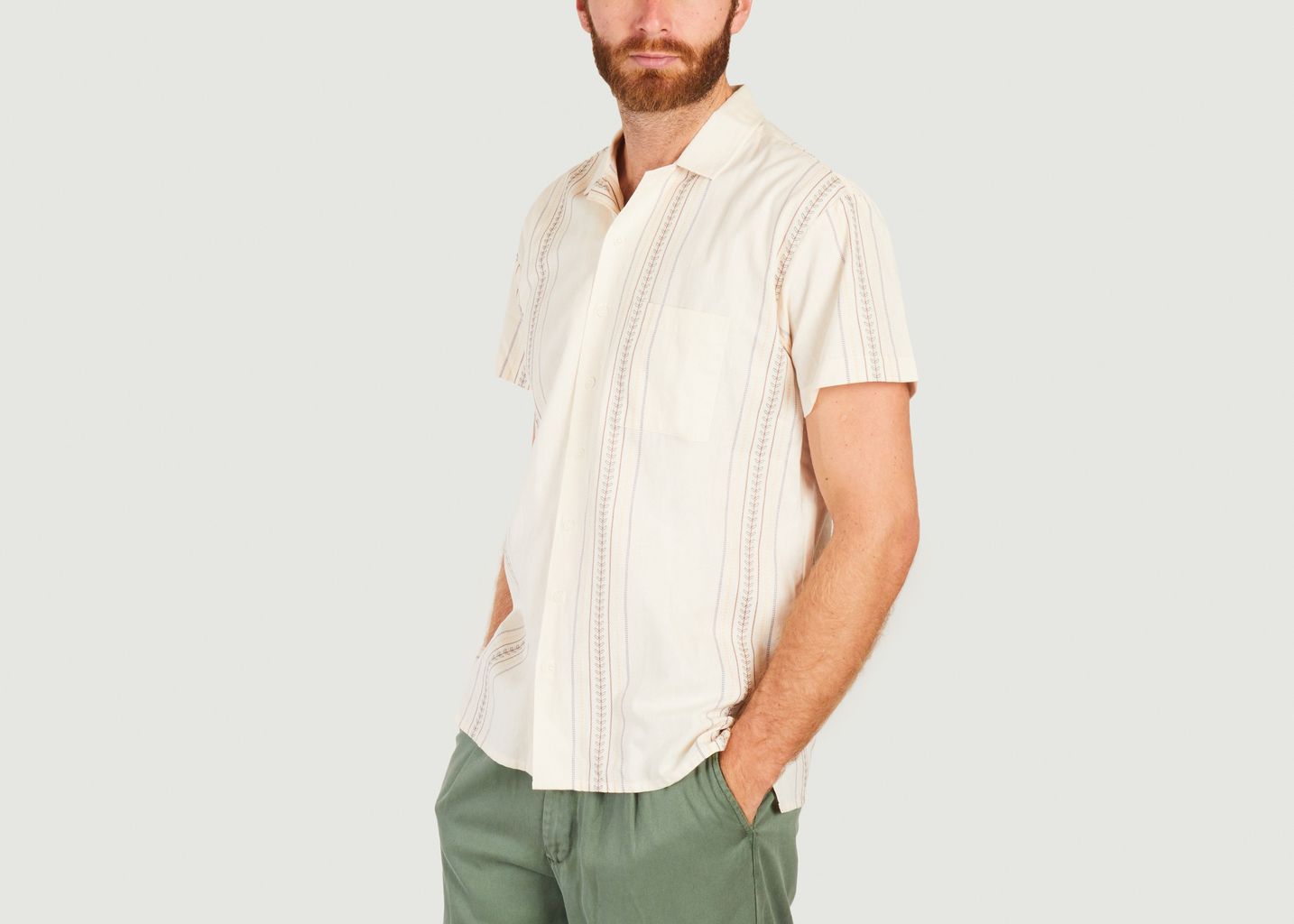 Bernal cotton striped shirt - Olow