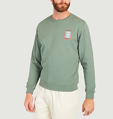 Sweatshirt with embroidery Laze Olow x Stereoplastika
