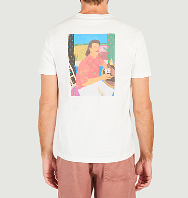 T-shirt brodé et imprimé The Ace Olow x Alan Fears