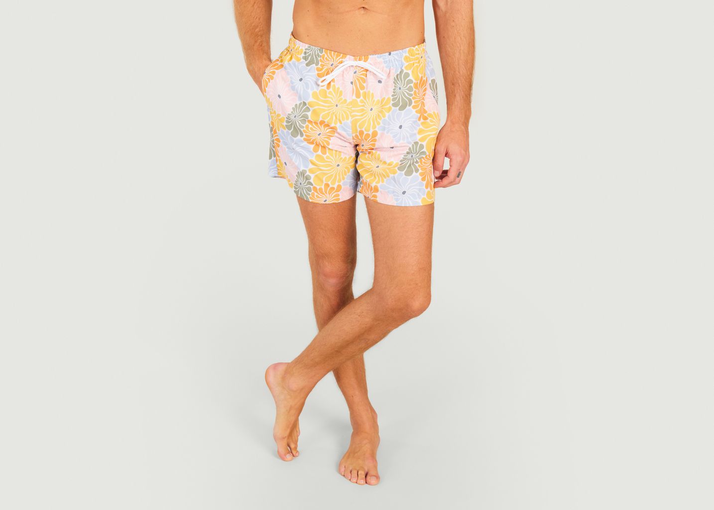 Flores printed swim shorts - Olow