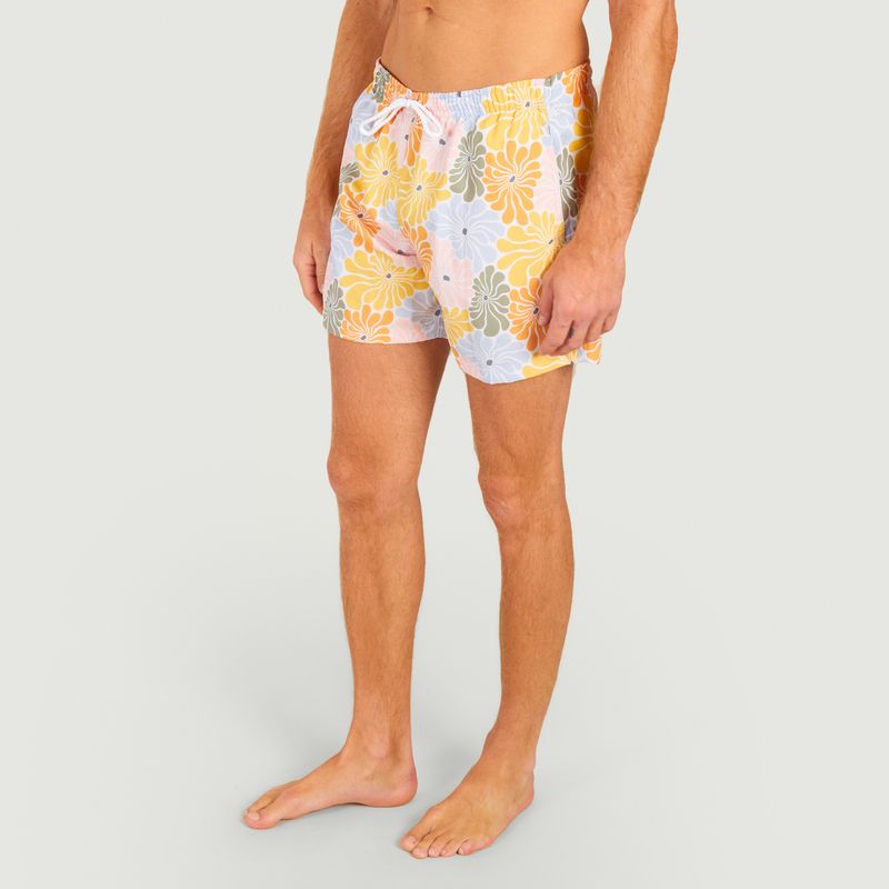 Flores Printed Swim Shorts - Olow