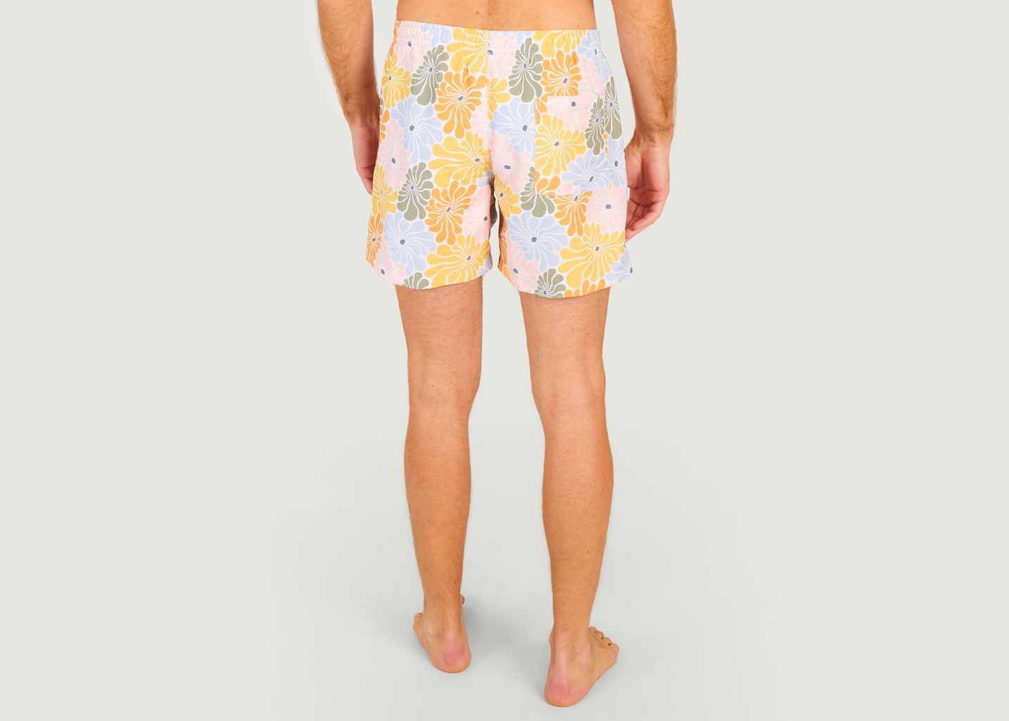 Flores Printed Swim Shorts - Olow