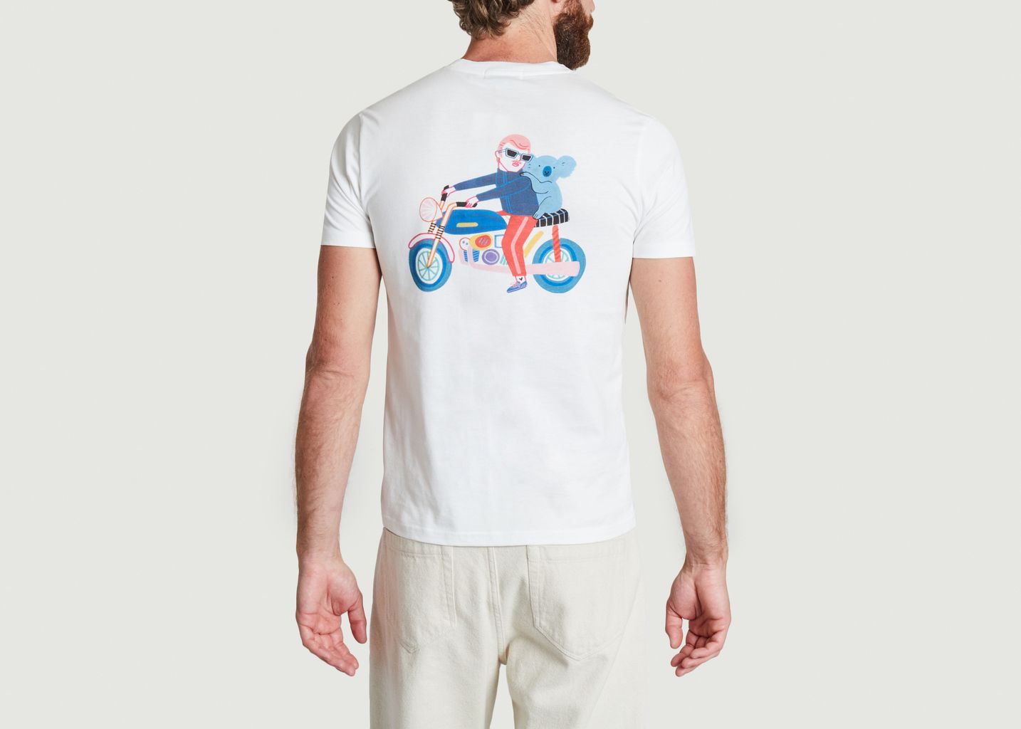 T-shirt Moto Trip - Olow