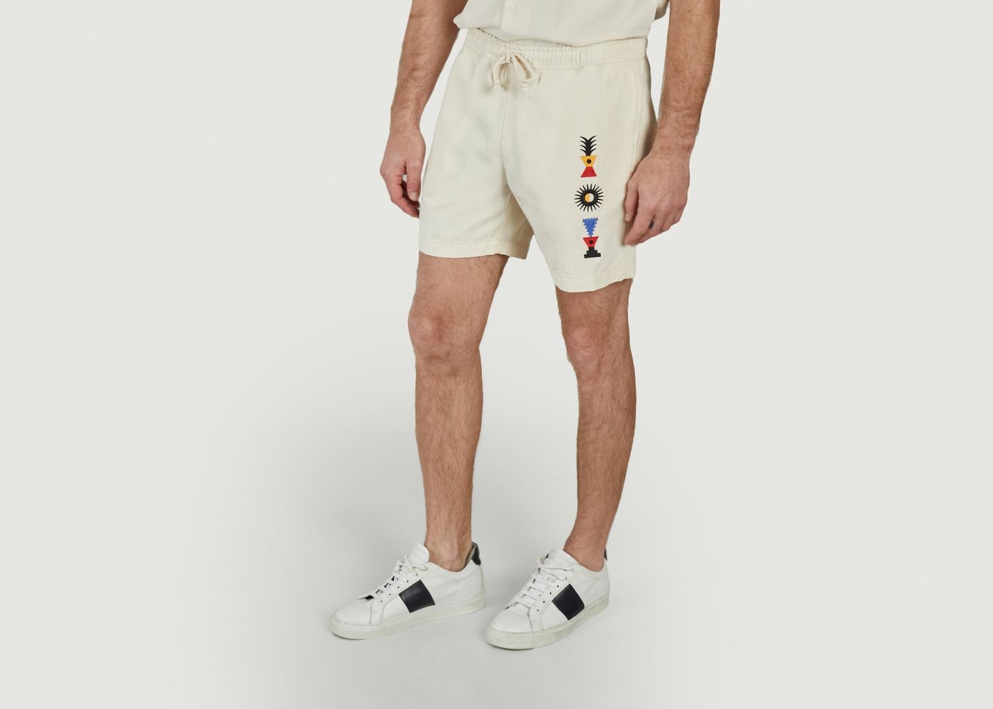 Bodhi Atoum x Marco Oggian embroidered shorts - Olow