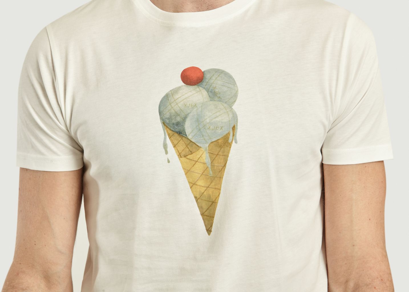 Organic Cotton Ice Cream T-Shirt - Olow
