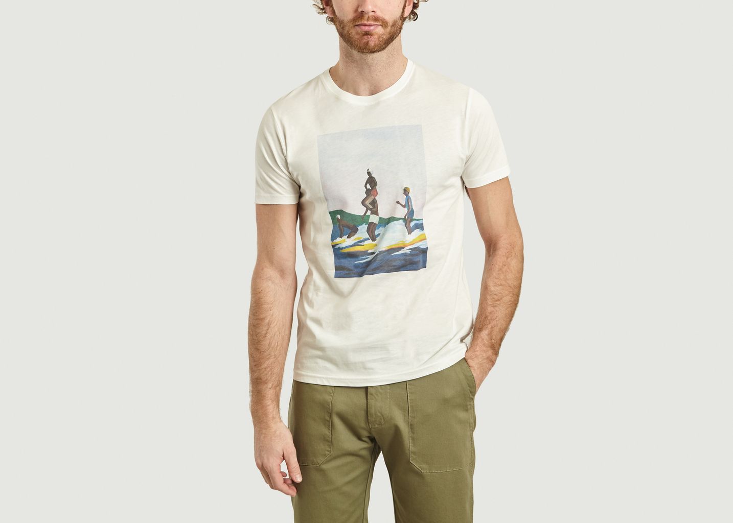 Organic Cotton Surf is Life T-Shirt - Olow