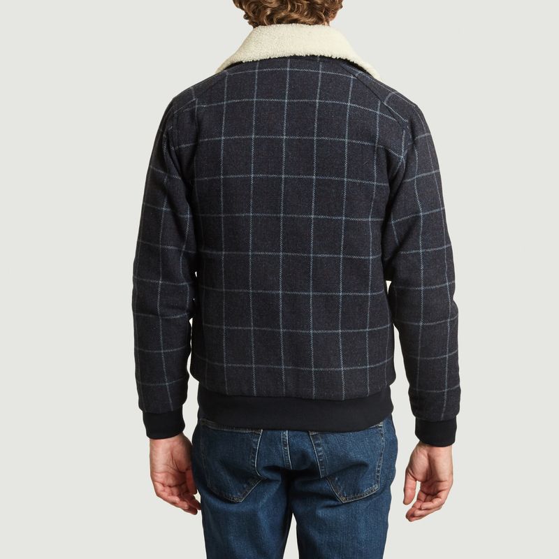 Wander woolen cloth checked jacket - Olow