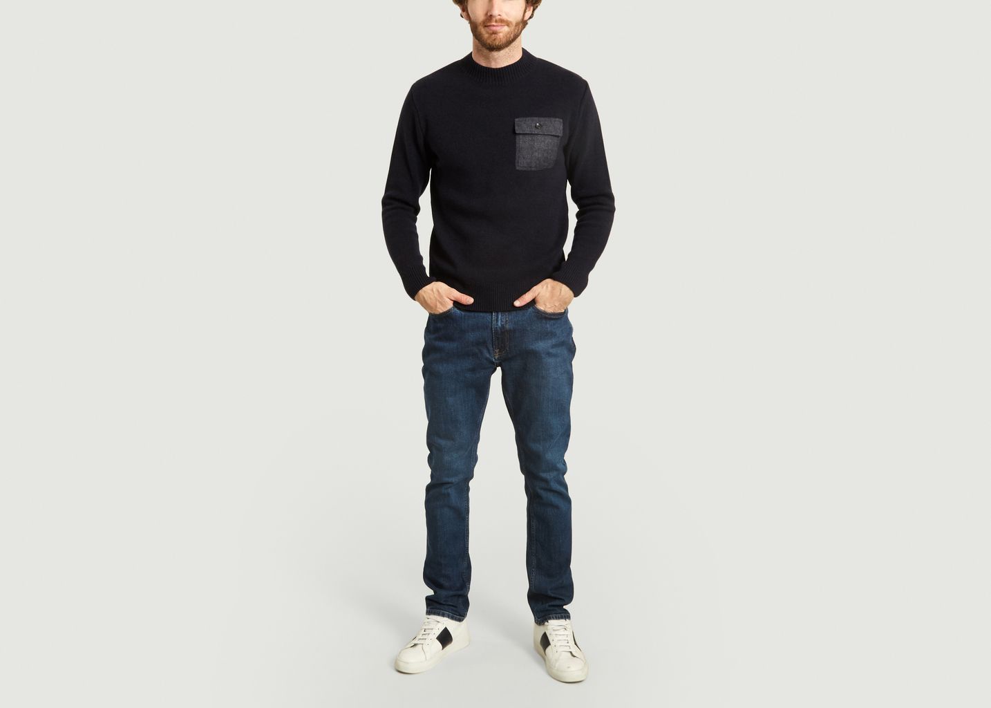 Embrun sweater with pocket - Olow