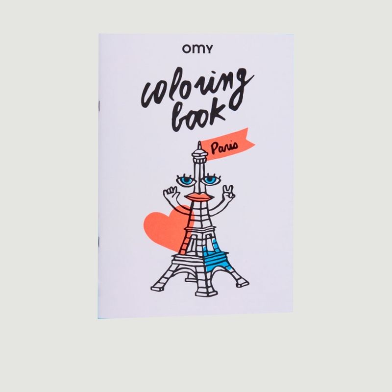 Paris colouring notebook - Omy