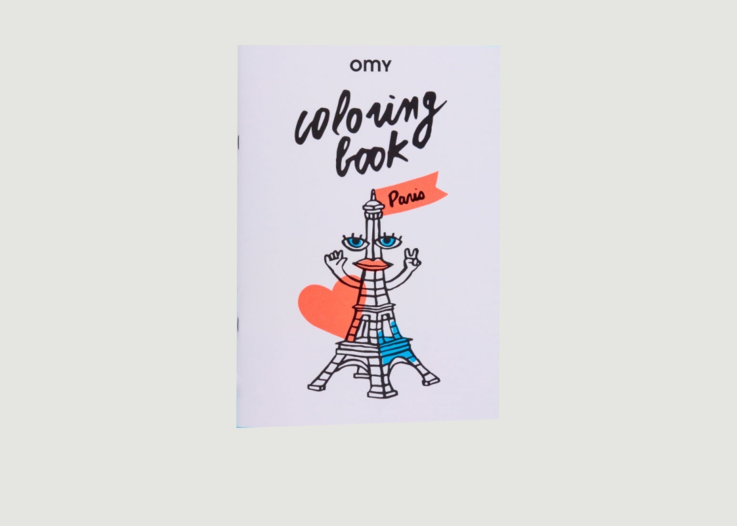Paris colouring notebook - Omy
