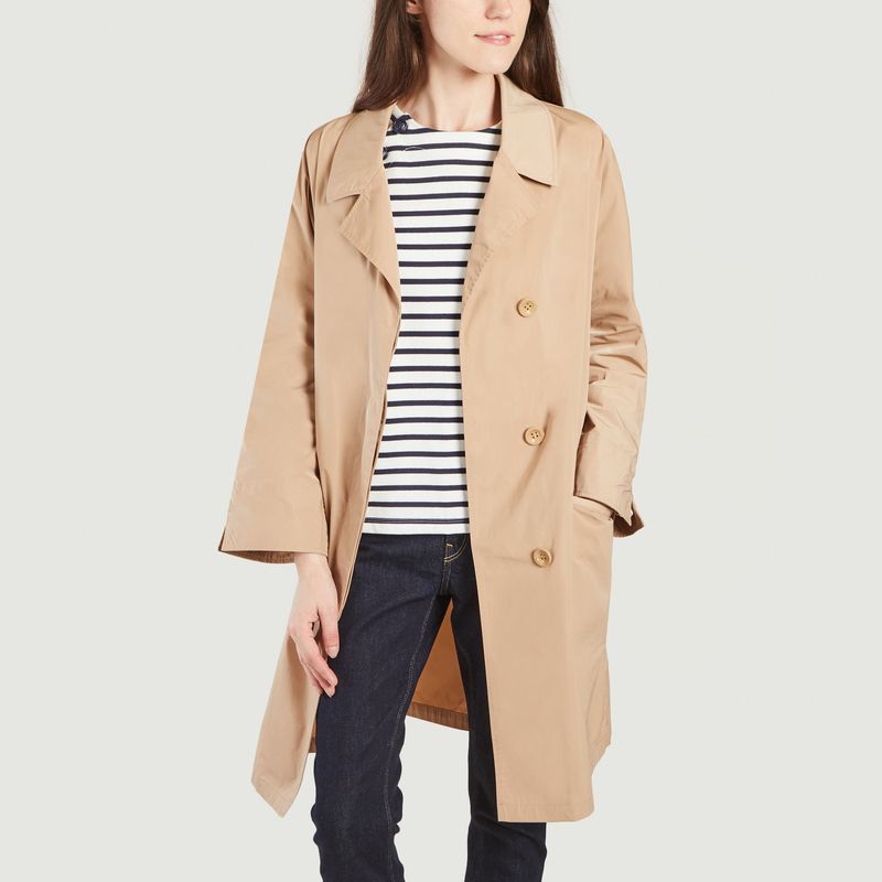 Waterproof Trench Coat 9079 Beige Oof, How Much Is A Trench Coat