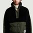matière 5018 oversize black faux fur sweatshirt - OOF WEAR