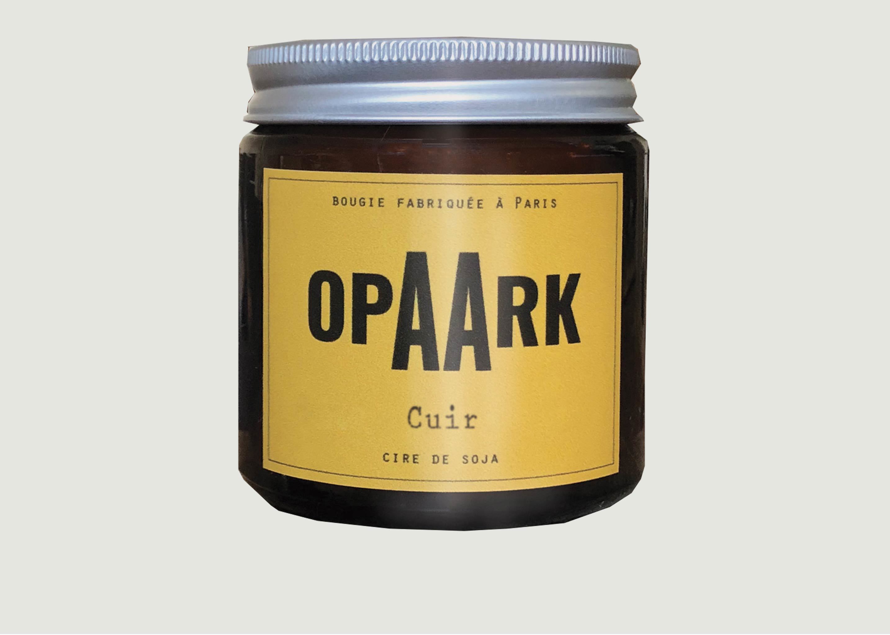 90g Leather Scented Candle - OPAARK