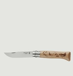 Knife N°8 Mountain Engraving