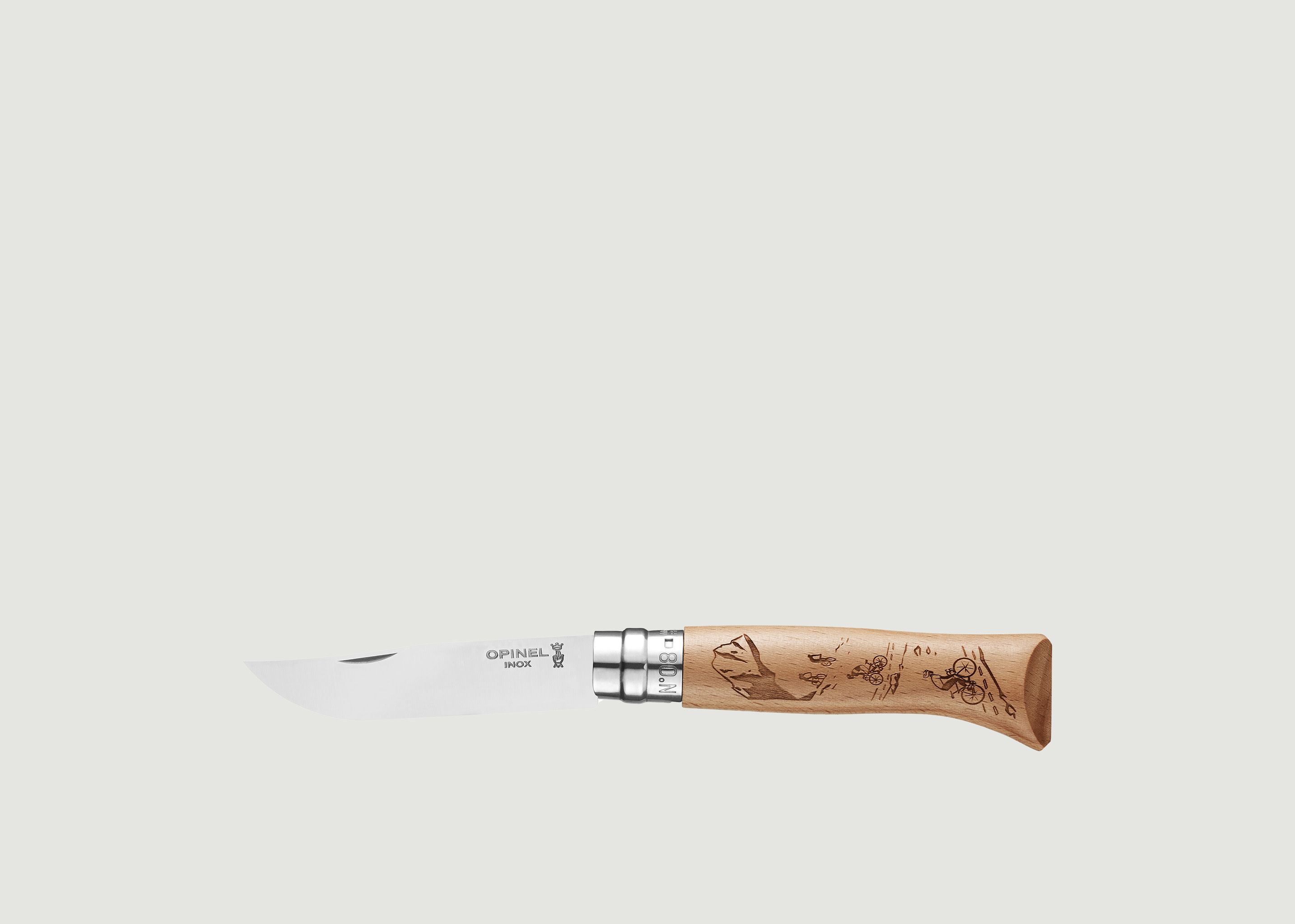 Couteau N°8 Gravure Velo - Opinel