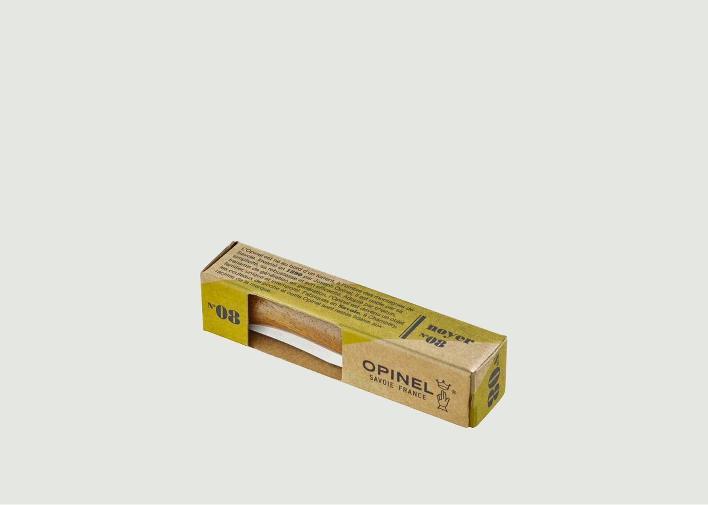 Box N°08 Stainless steel Walnut - Opinel
