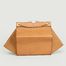 Lovely bi-material leather bag - Orega