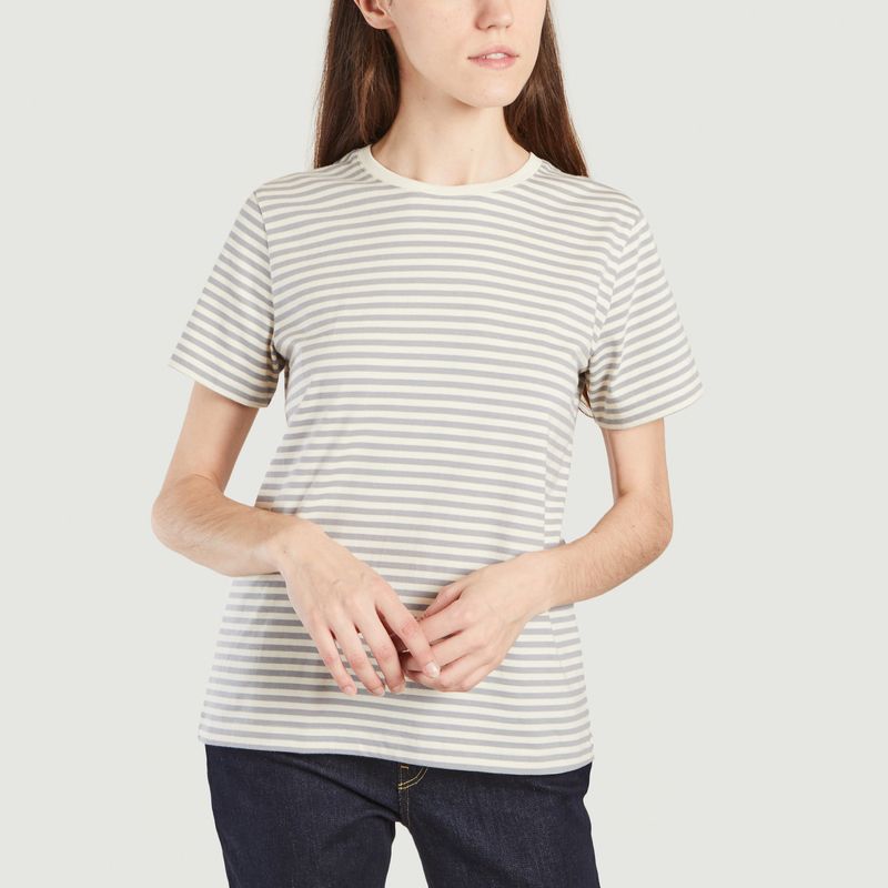 Striped organic cotton T-shirt - Organic Basics