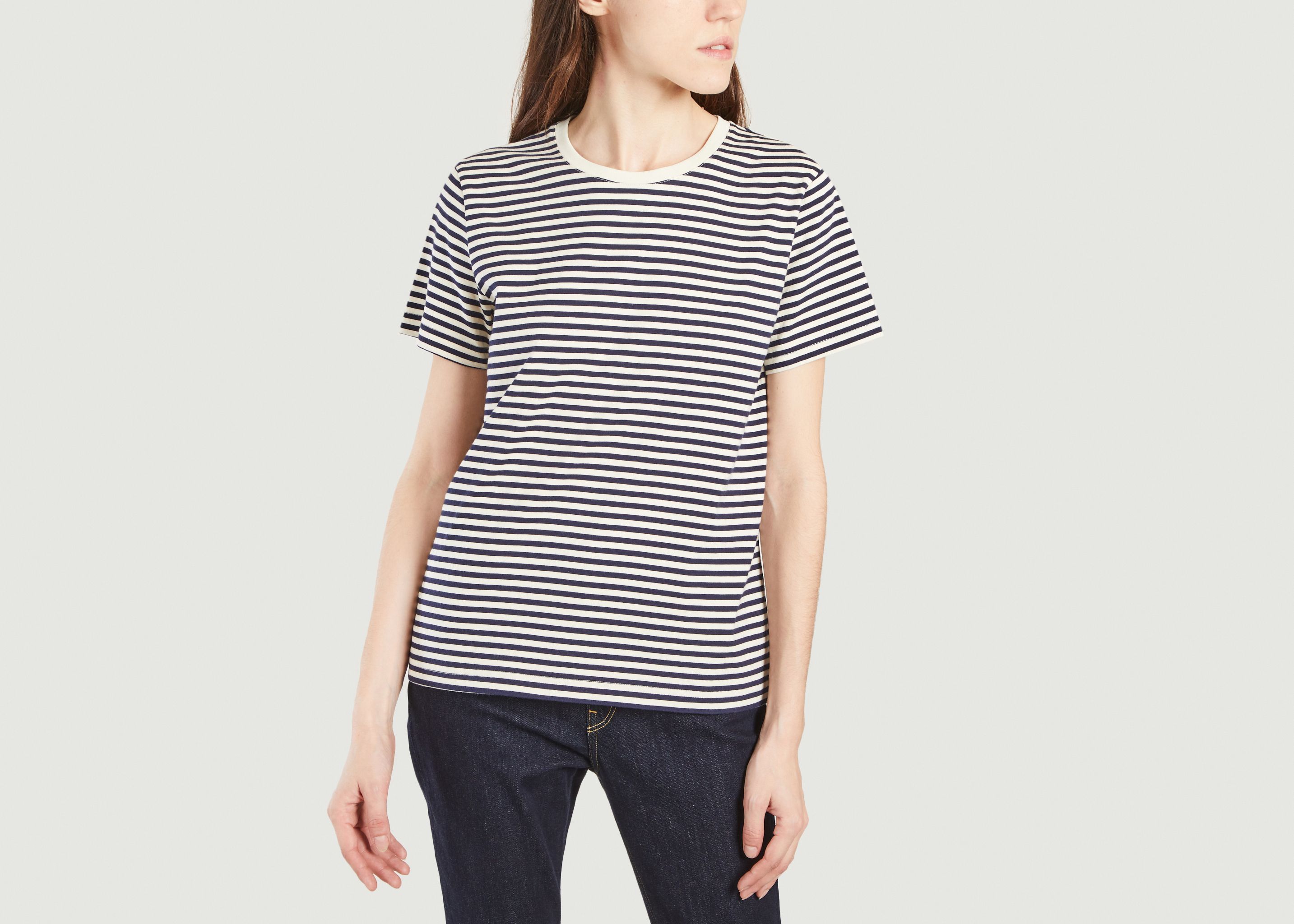 Striped organic cotton T-shirt - Organic Basics