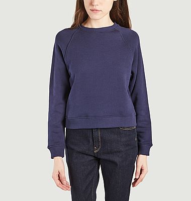 Organic Cotton Mid-Weight Cropped Sweat