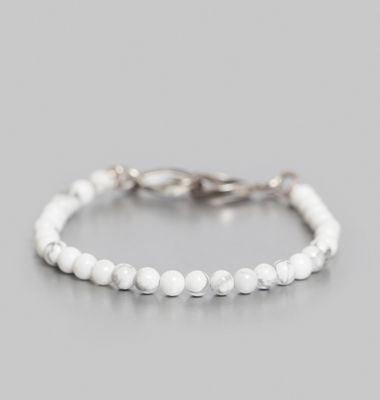 Bracelet Howlite Fin