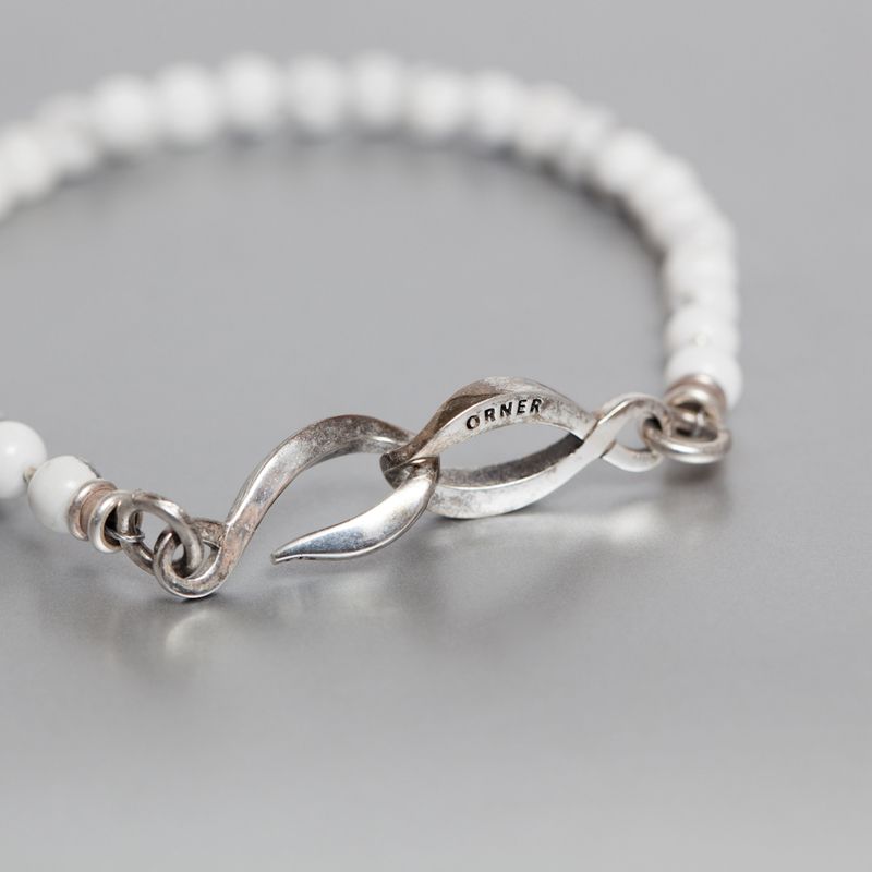 Bracelet Howlite Fin - Orner