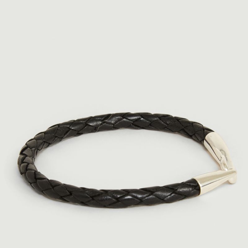 Braided Leather Bracelet - Orner