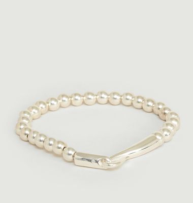 925 Silver Pearl Bracelet and Limpide Clasp