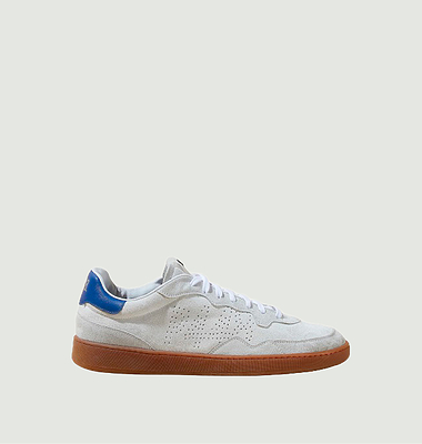Sneakers basses en cuir suédé Vert Duke
