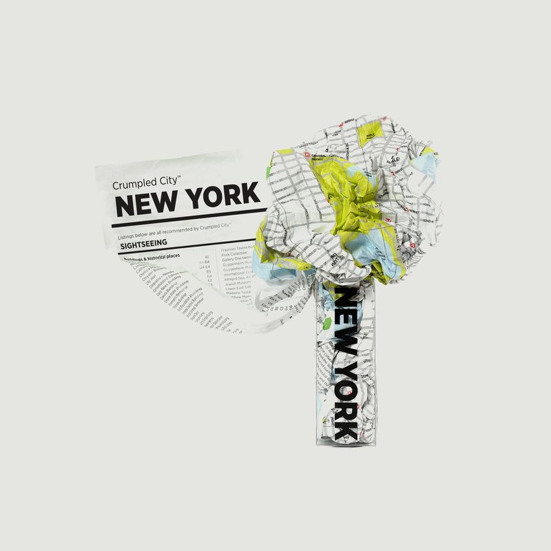 New York City crumpled city map - Palomar