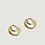 Kendrick gold plated brass earrings - Pamela Love