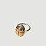 Beetle silver and golden brass ring - Pamela Love