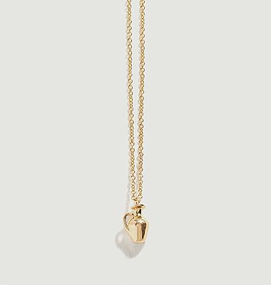 Gold necklace Vase XS