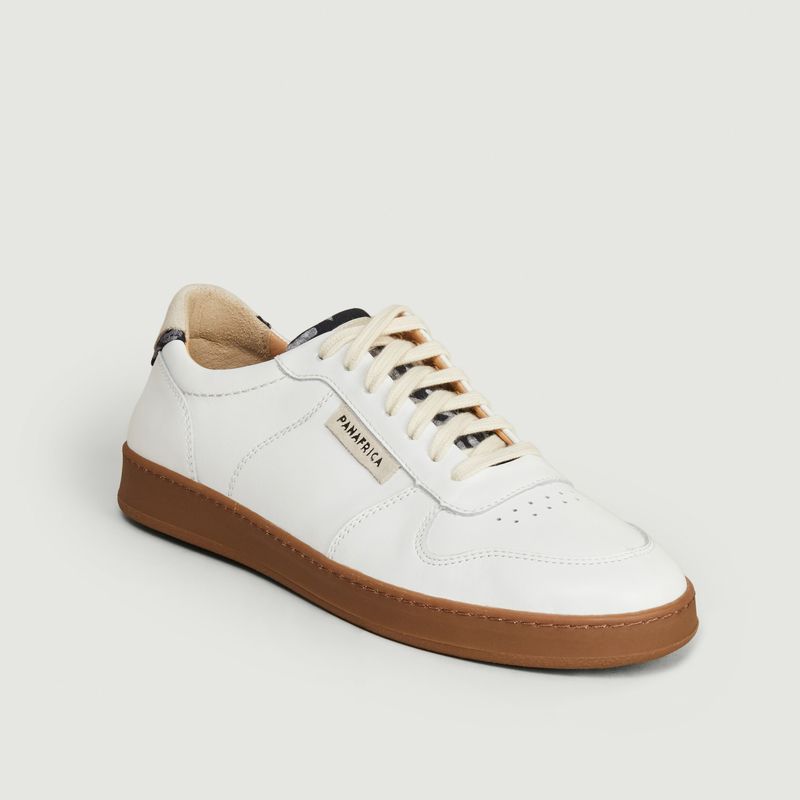 White Sahara Sneakers - Panafrica