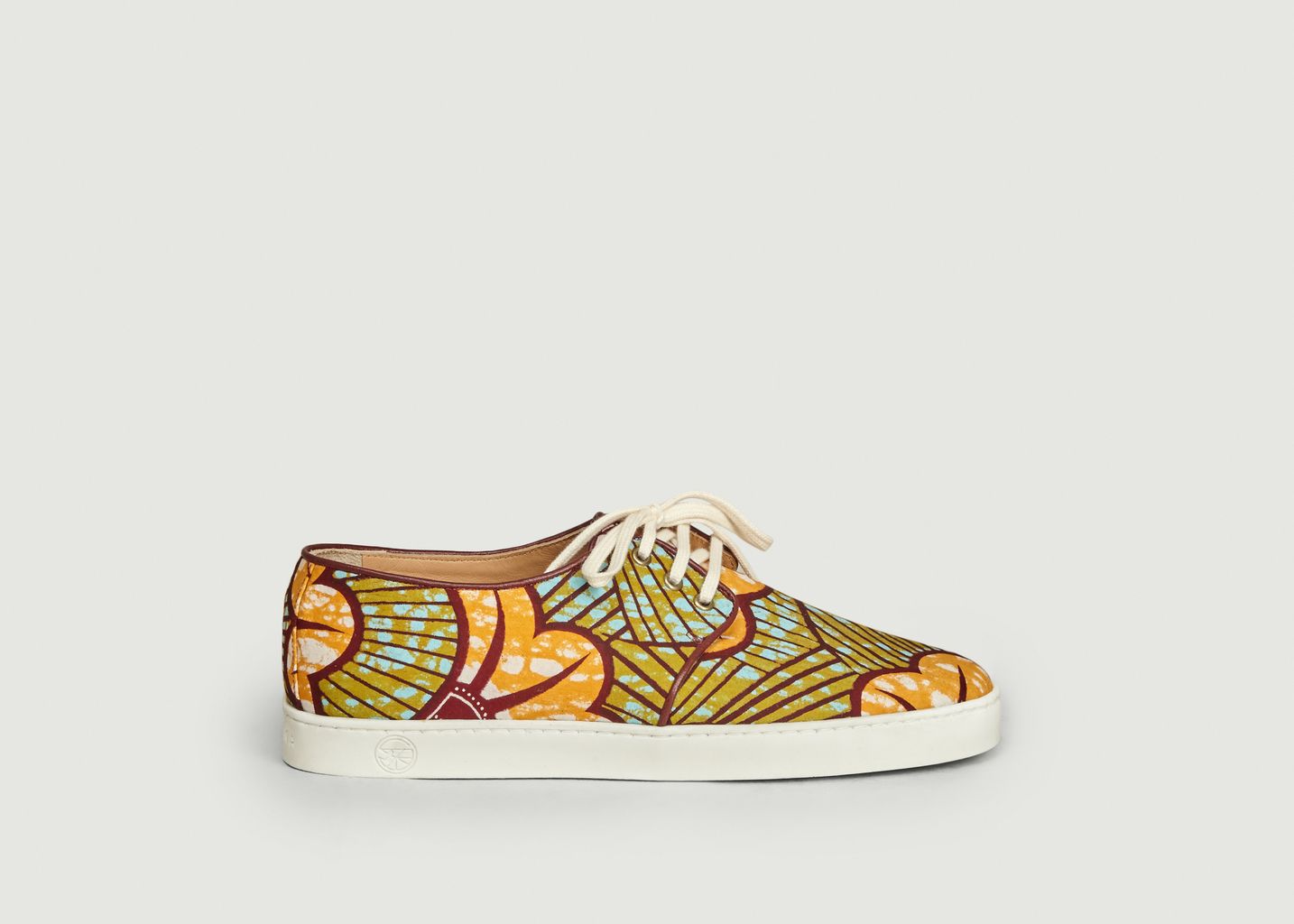 Sneakers en toile wax Constantine - Panafrica