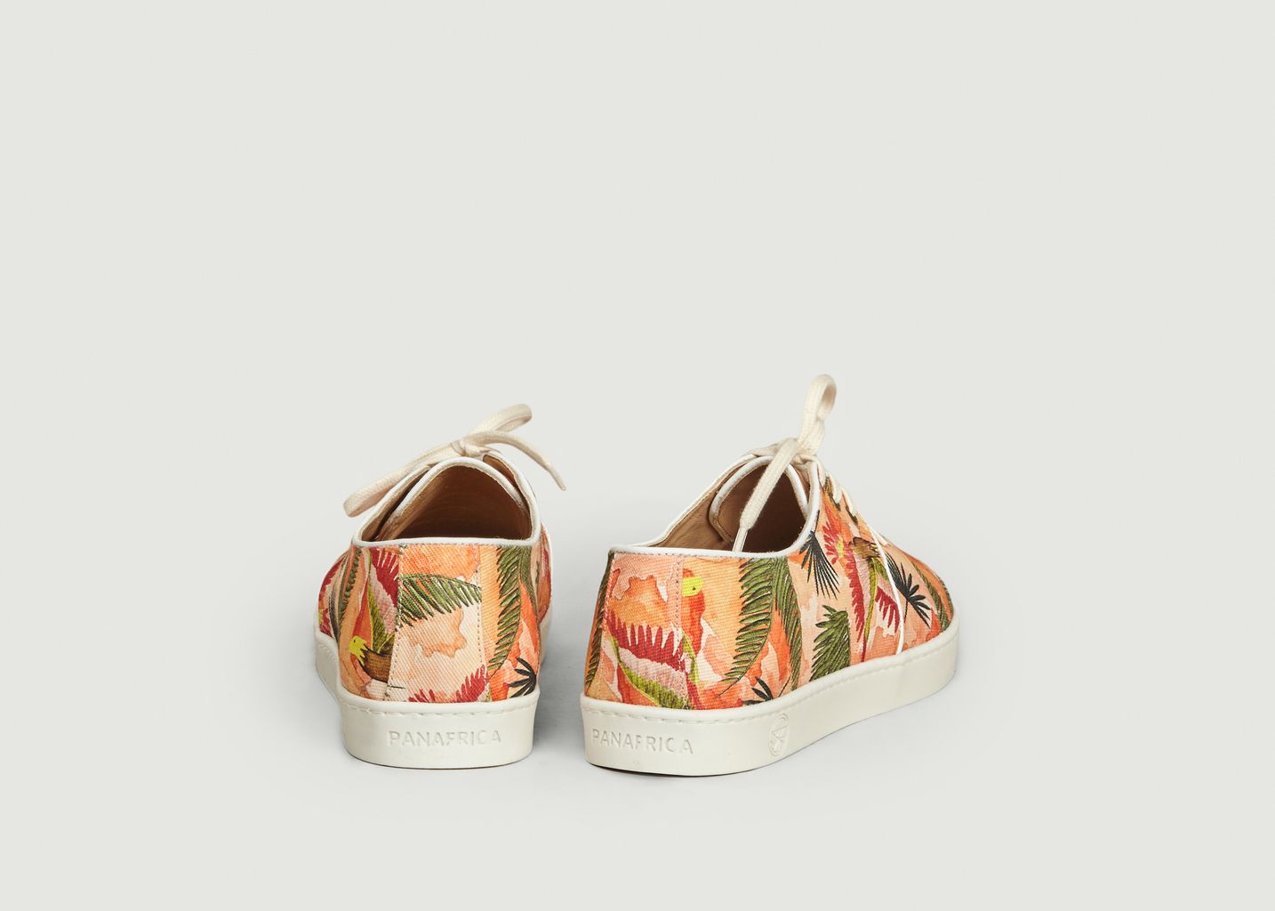 Libreville wax canvas sneakers - Panafrica