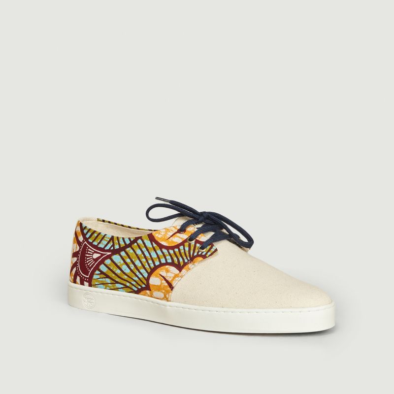 San Pedro cotton canvas sneakers - Panafrica
