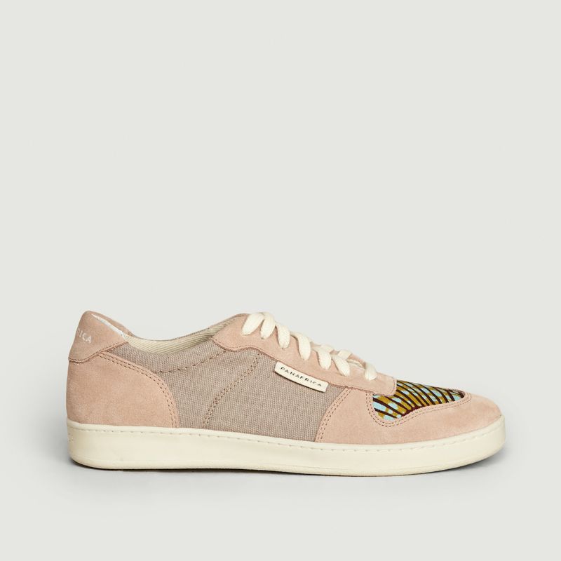 Sneakers en daim et toile Sahara - Panafrica