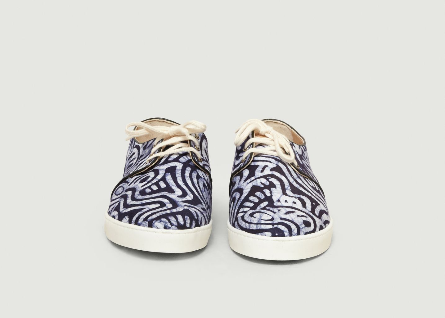 Bujumbura batik canvas sneakers - Panafrica