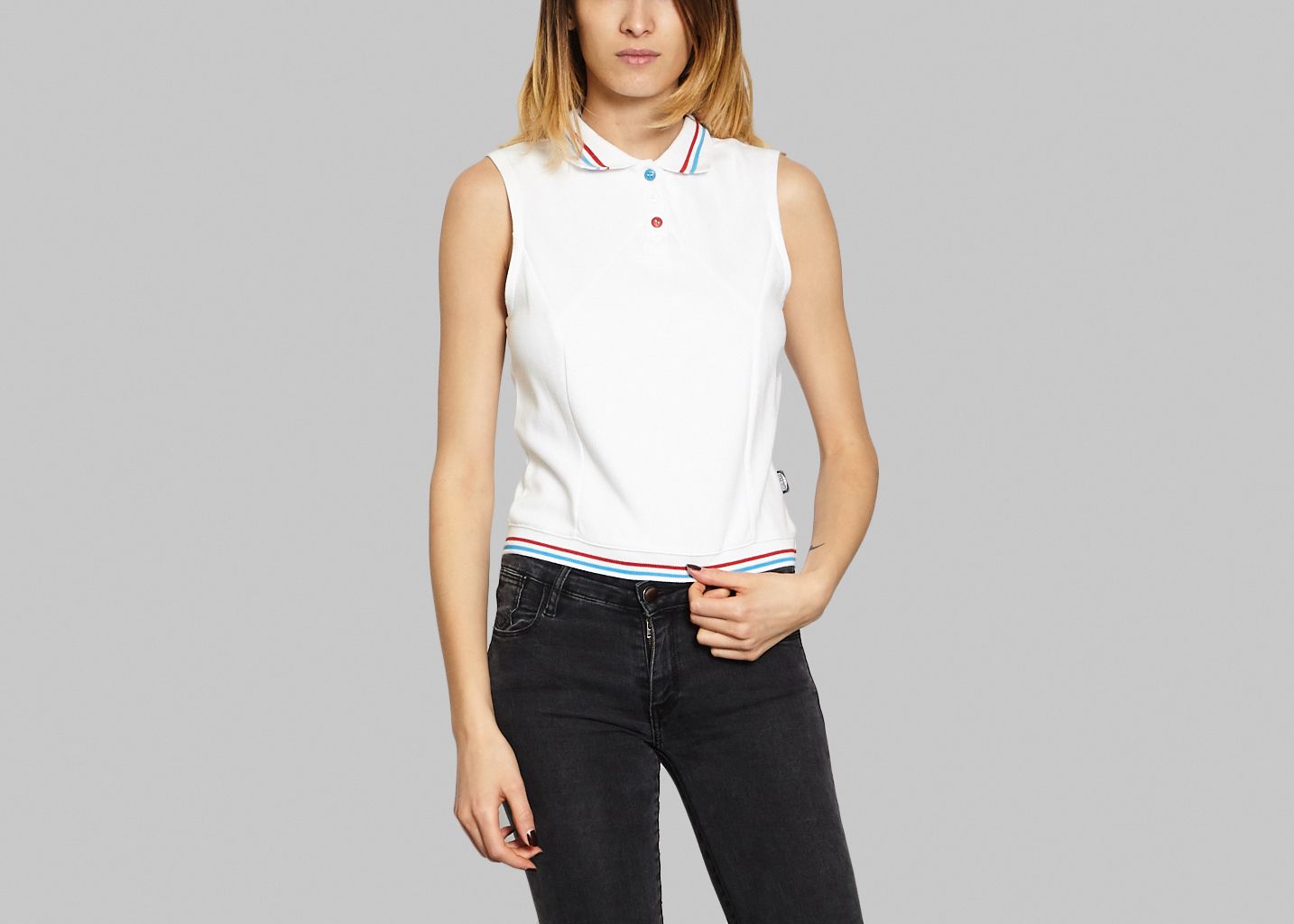 Anne Cropped Polo - Pantheone