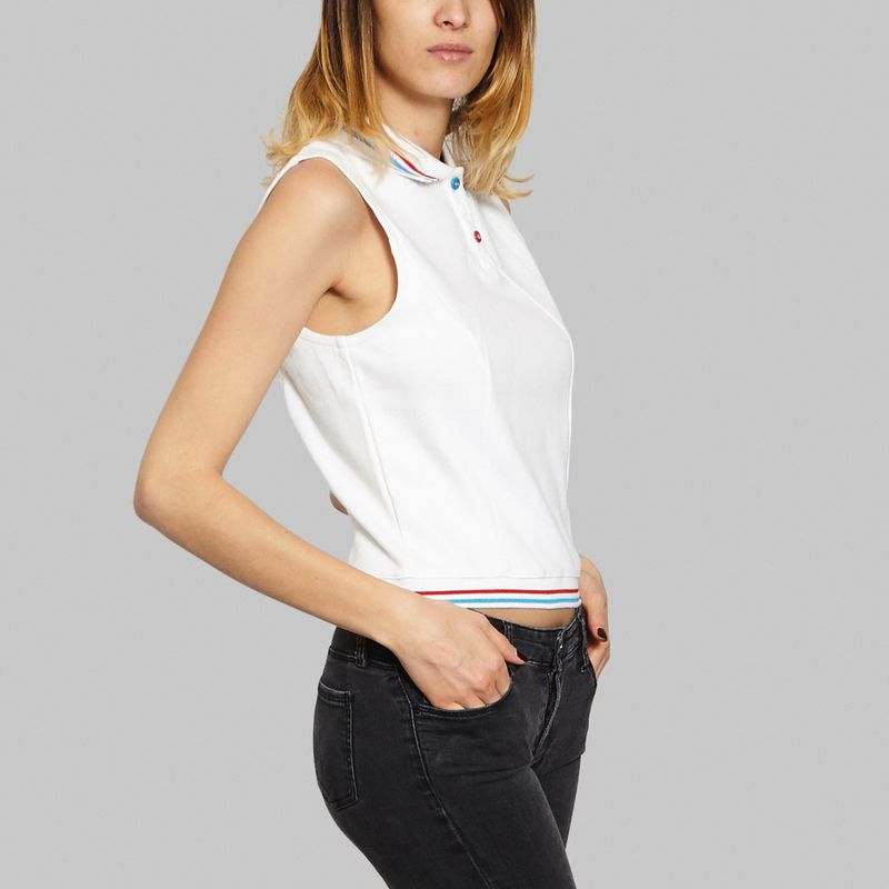 Anne Cropped Polo - Pantheone