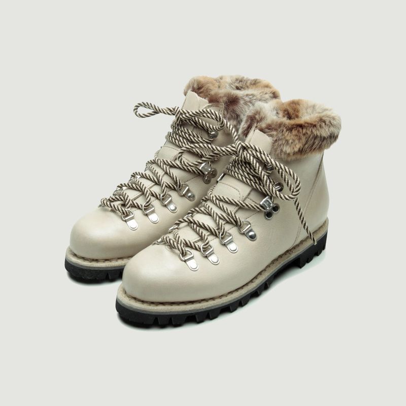 Rabbit lace-up boots - Paraboot