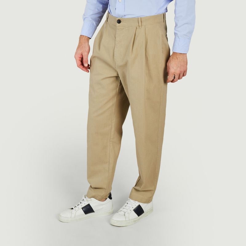 Double-pleated pants - Parages