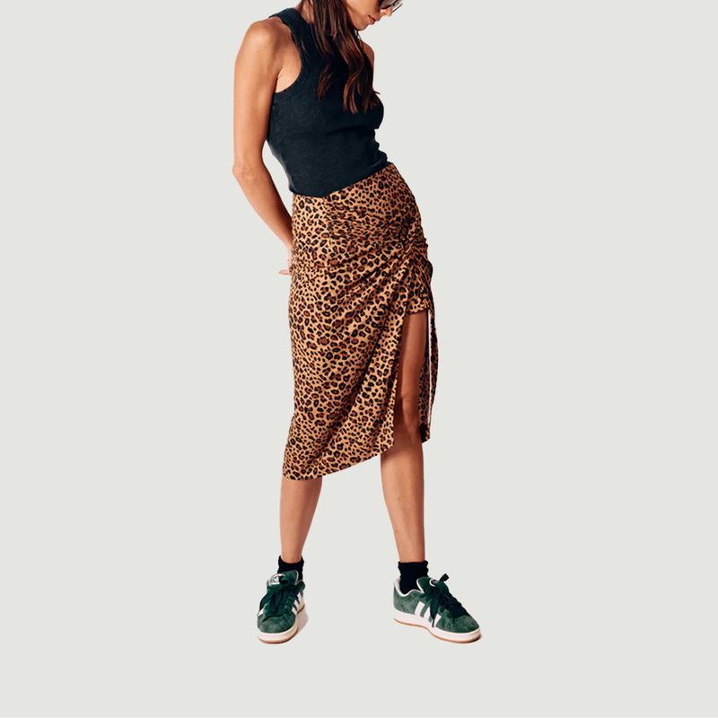 VOGT Leopard Skirt - Parisienne et alors