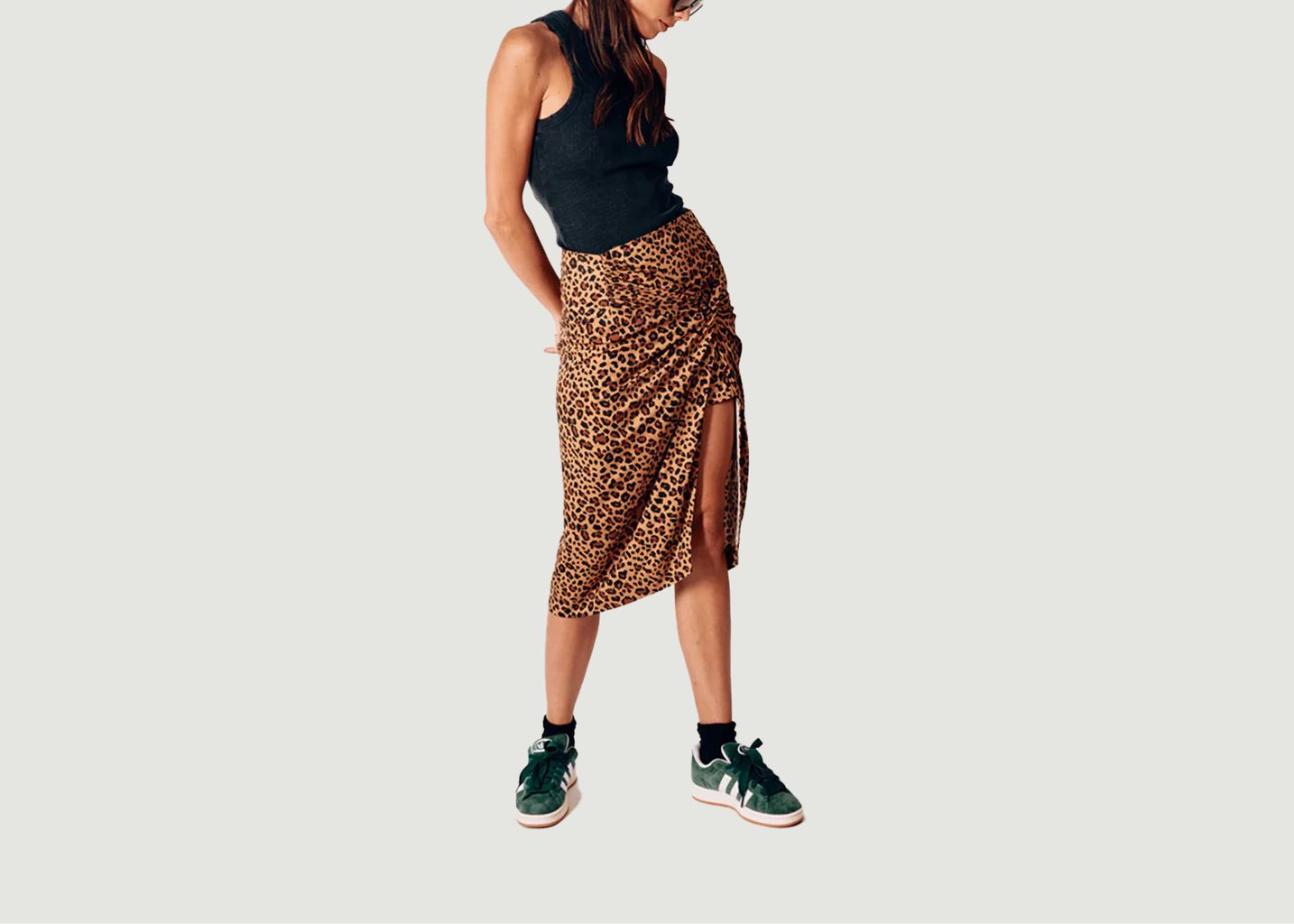 VOGT Leopard Skirt - Parisienne et alors