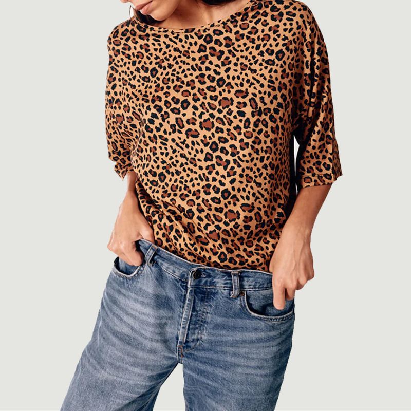 Valiton Leopard Blouse - Parisienne et alors