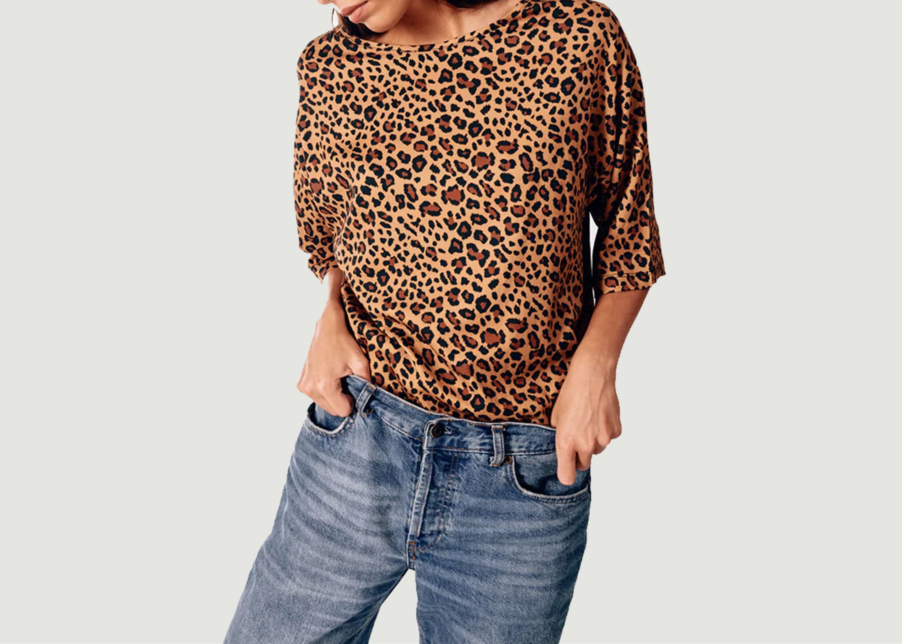 Valiton Leopard Blouse - Parisienne et alors