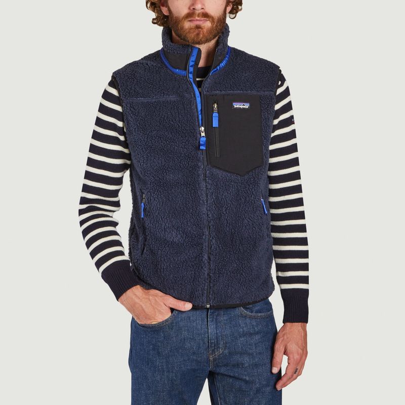 patagonia retro x vest navy